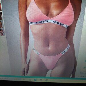 Xlplayboy bra panty set